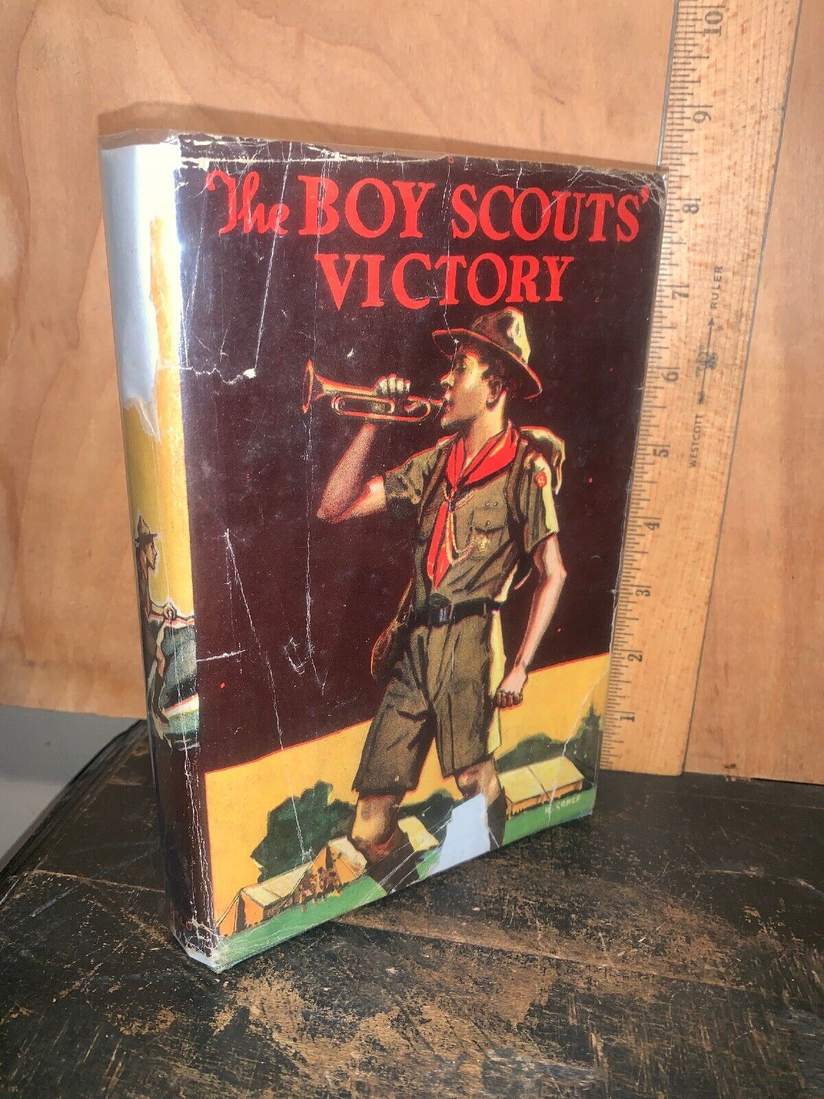 Vintage Boy Scout Victory Book By George Durston.