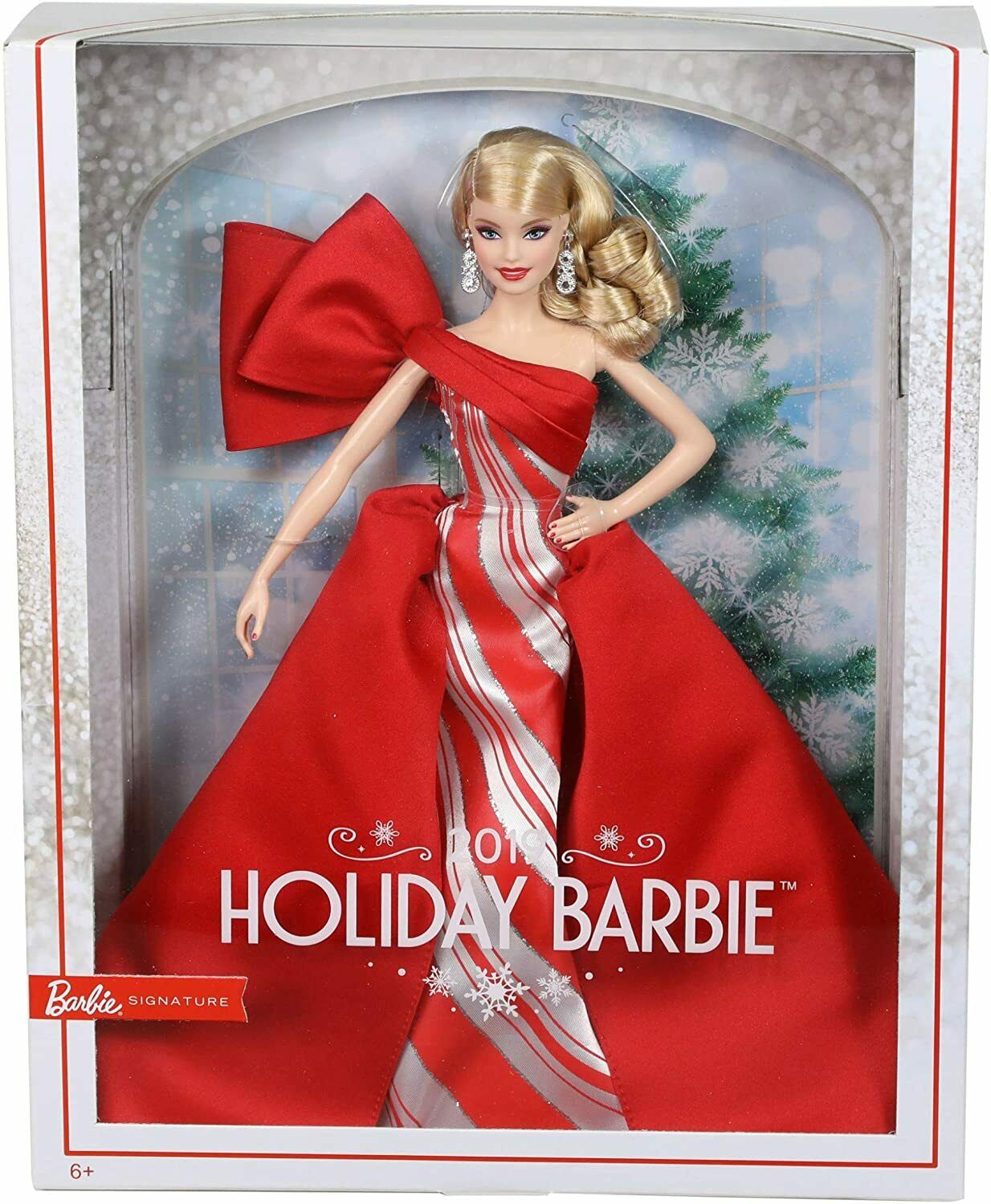 Barbie Fxf01 2019 Blonde Holiday Barbie Doll - Brand New Item