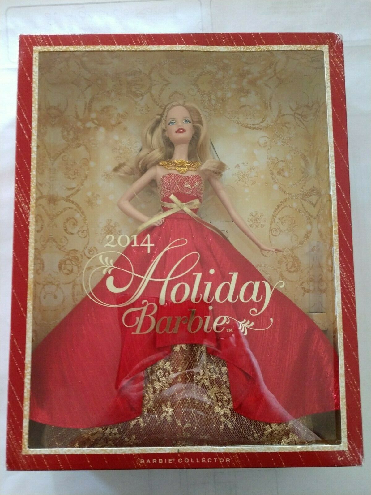 2014 Holiday Barbie Doll Blonde Nrfb