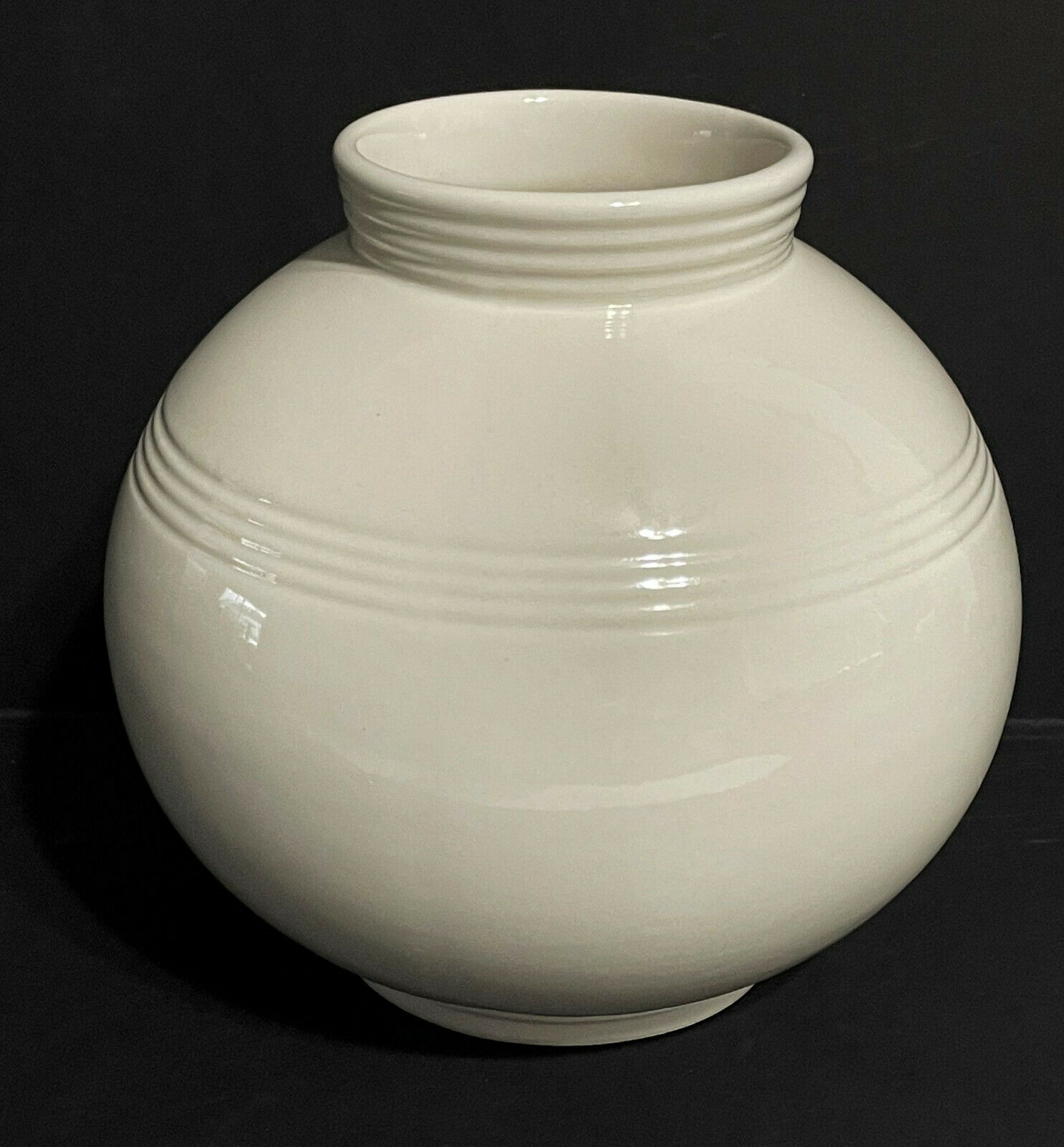 Vintage May & Vieve Hamilton Vernon Kilns Pottery Spheres No. 3 Ball Vase
