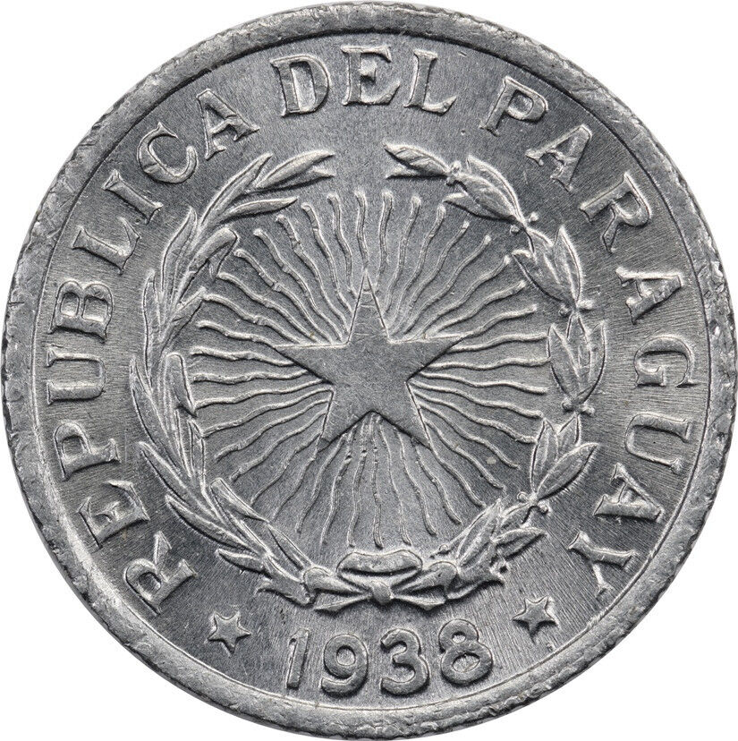 Paraguay - 50 Centavos - 1938