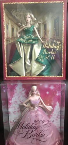 2009 Holiday Barbie, 2011 Holiday Barbie