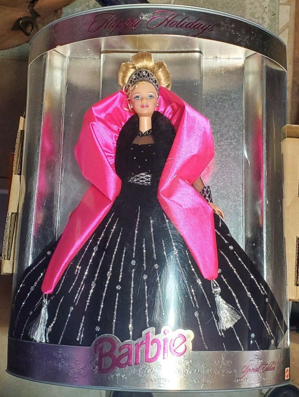 Happy Holidays 1998 Barbie Doll Nib Never Opened Sealed