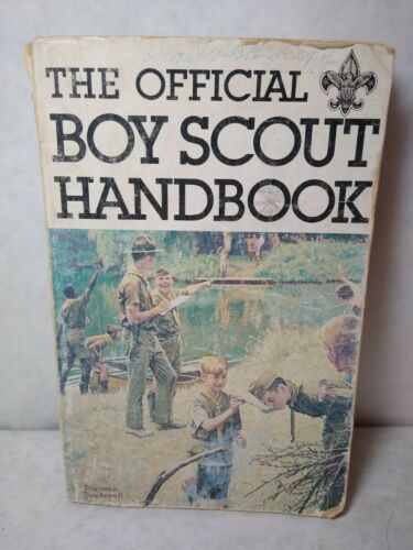 The Official Boy Scout Handbook  Boys Scouts Of America Manual Copyright 1979 9t