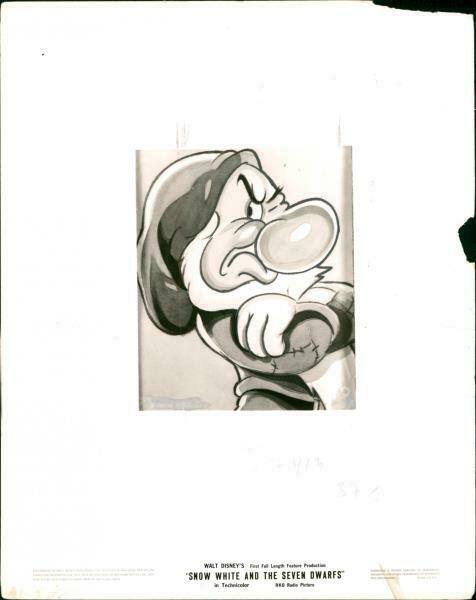 Walt Disney "snow White And The Seven Dwarfs" - Vintage Photograph 2610369