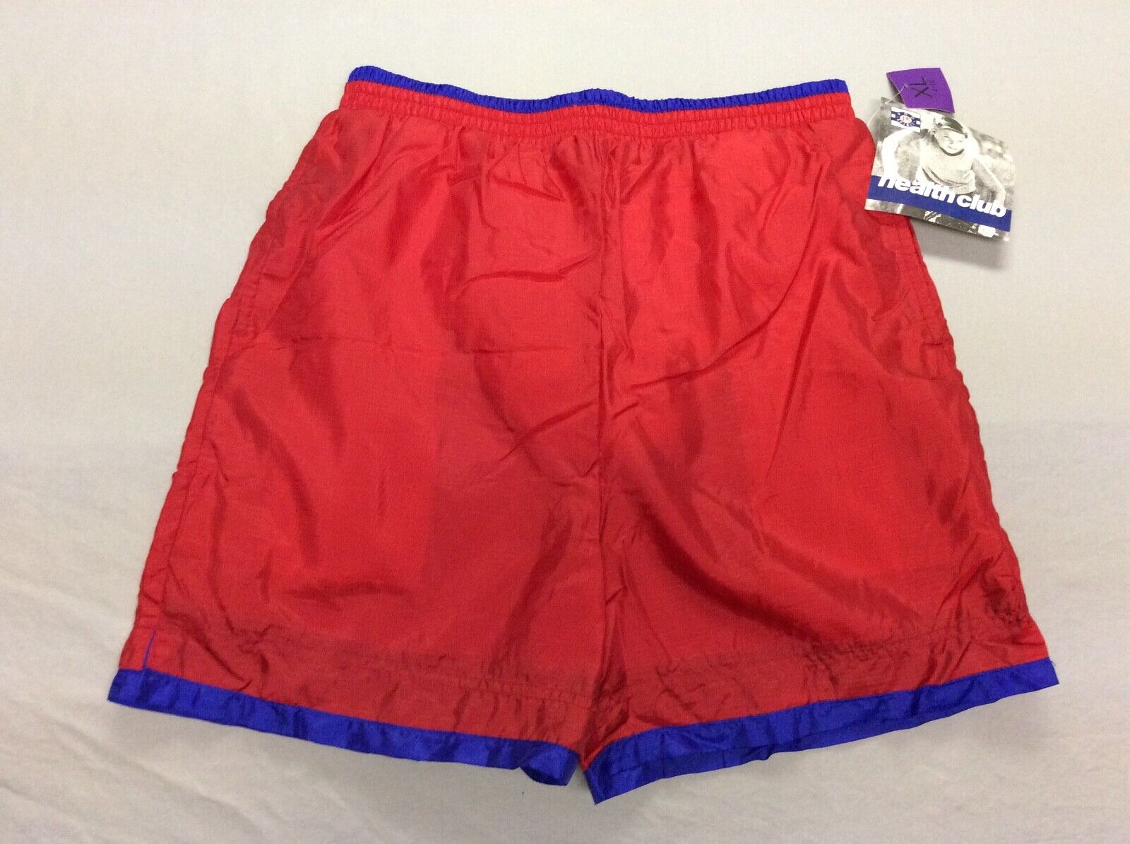 Vintage 90s Pro Spirit Red And Blue Nylon Athletic Soccer Shorts Youth Xl New!