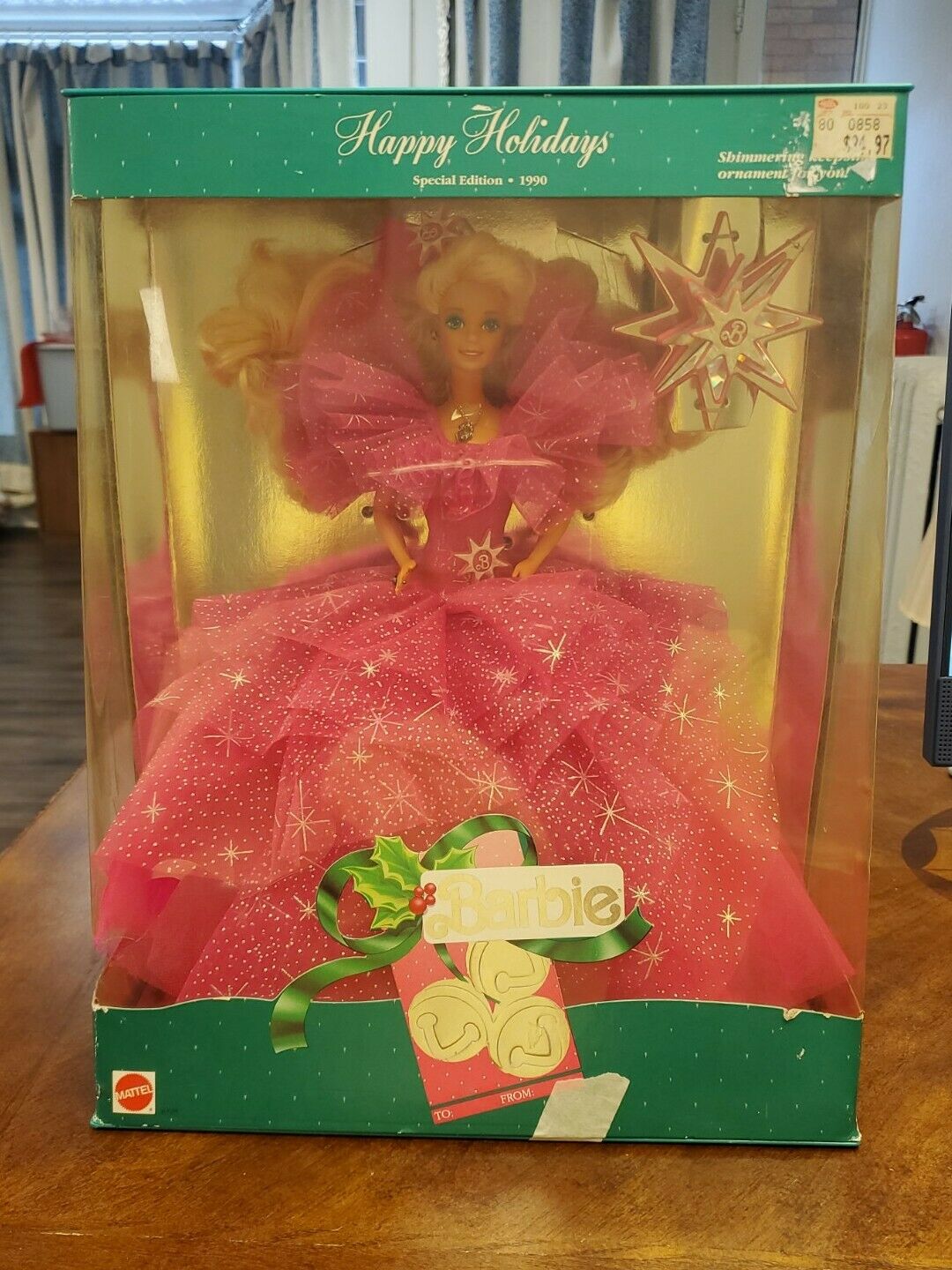 1990 Special Edition Happy Holidays Barbie
