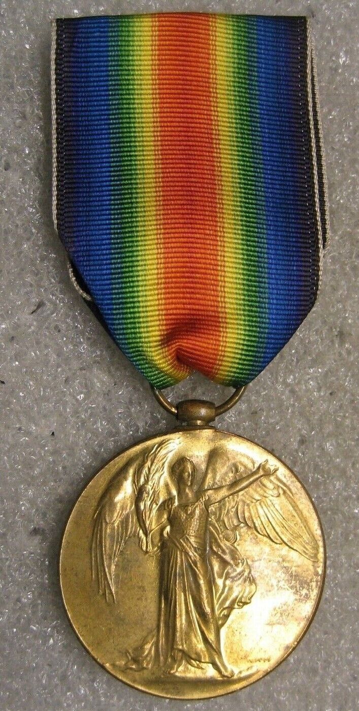 /british Medal Ww1 Victory,42166 Bmbr Wh J.cross Ra